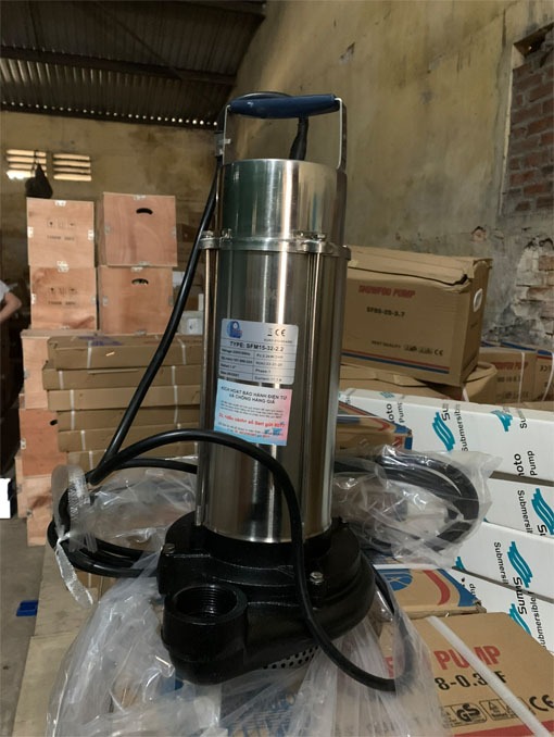 Bơm chìm nước thải Veratti SFm15-32-2.2F 2.2Kw Bơm chìm nước thải Veratti SFm15-32-2.2F 2.2Kw